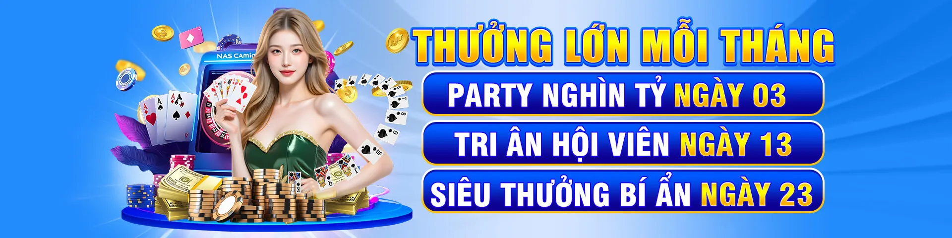Sảnh Live Casino VN888 với Dealer người thật